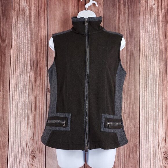 Kuhl Womens Size Medium Skandia Kashmira Vest Squaw Valley Embroidered Full Zip - Picture 1 of 15